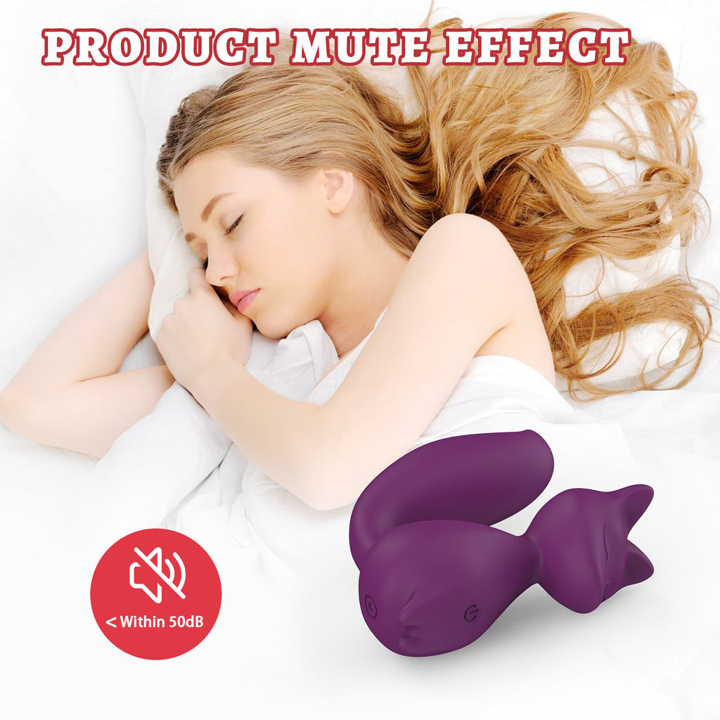 Silk Nite™ Foxie Mini Vibrator – Cute Compact Pleasure Massager